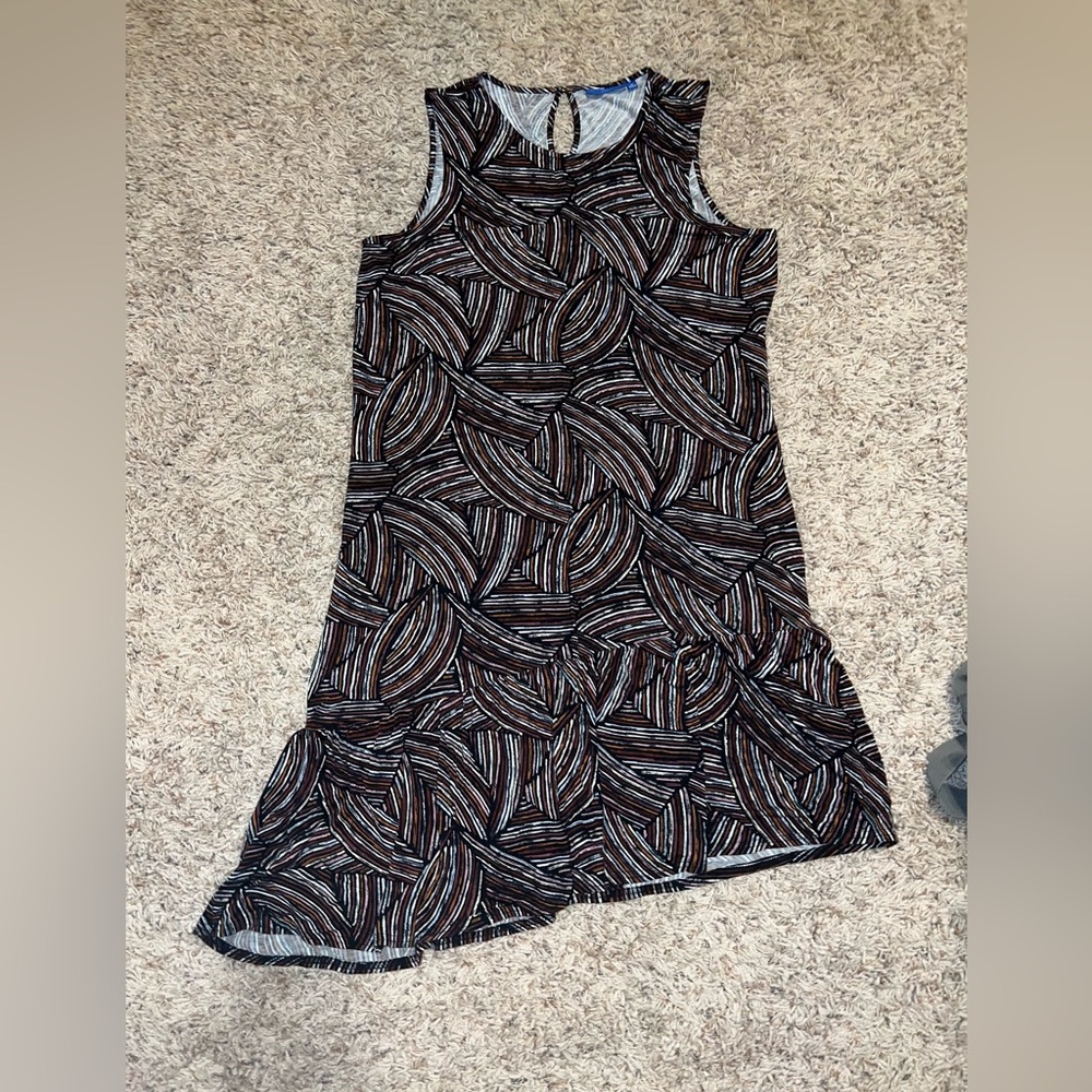 Women’s size xl asymmetrical stretchy and soft sleeveless dress